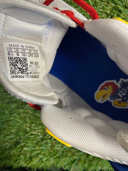 Adidas Dame 8 Kansas Jayhawks PE Basketball Shoes Mens 6.5 / Wmns