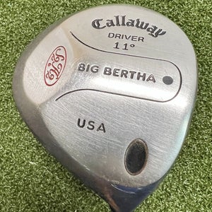 Callaway  Big Bertha S2H2 11* Driver / Memphis 10 Steel / Men's RH / / sa8163