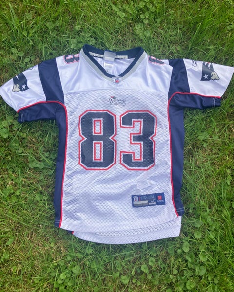 Vintage New England Patriots Wes Welker 83 Jersey Starter 