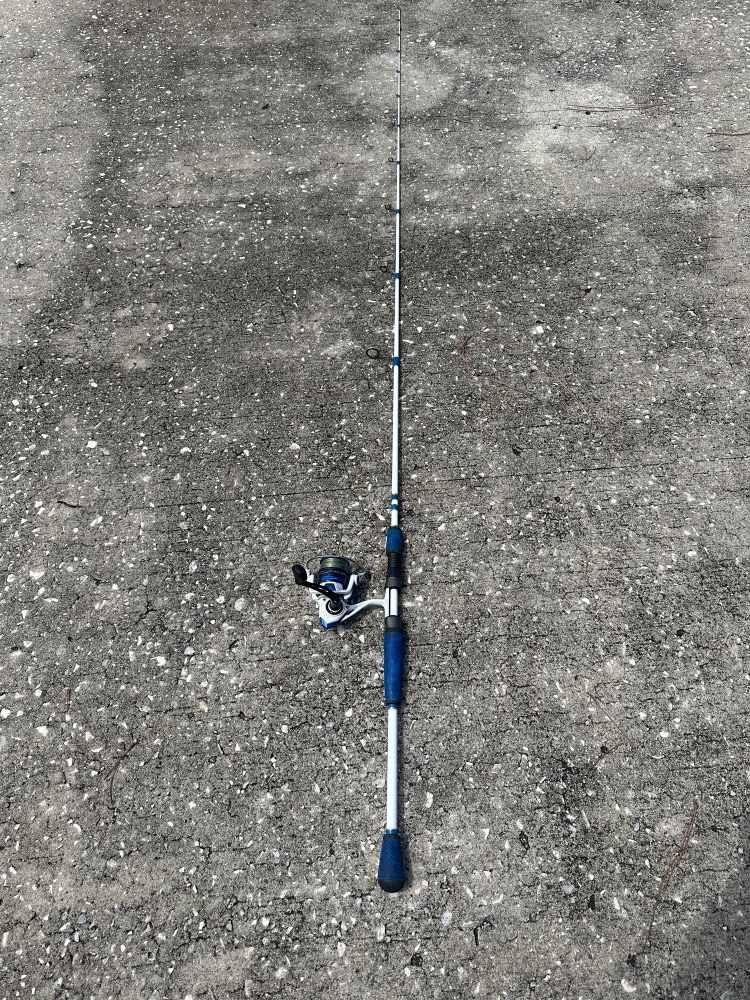 Used Olympic 5080fg 8' 2-pc Spinning Fishing Rod