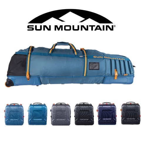 2023 Sun Mountain Kube Travel Cover Golf Bag 7 Color Options - AUTHORIZED DEALER