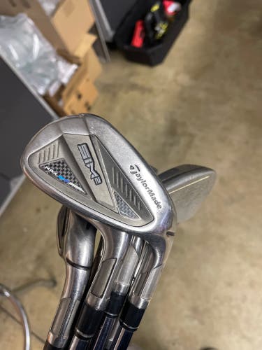 New Right Handed Stiff Flex Steel Shaft SIM 2 Max Iron Set
