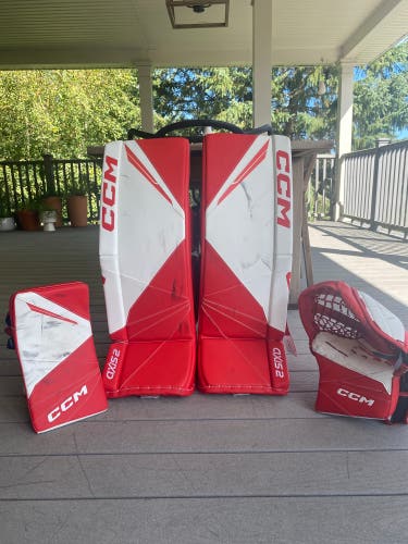 Axis 2 Goalie Full Set.  33” +1.5”.   580 Break