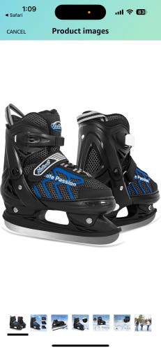 MammyGol Ice Skates New Beginner Adjustable Size 5-8