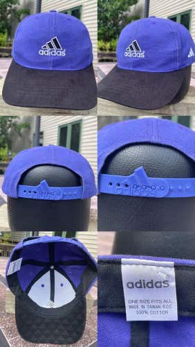 Vintage Adidas Snapback Logo Spellout Hat Cap
