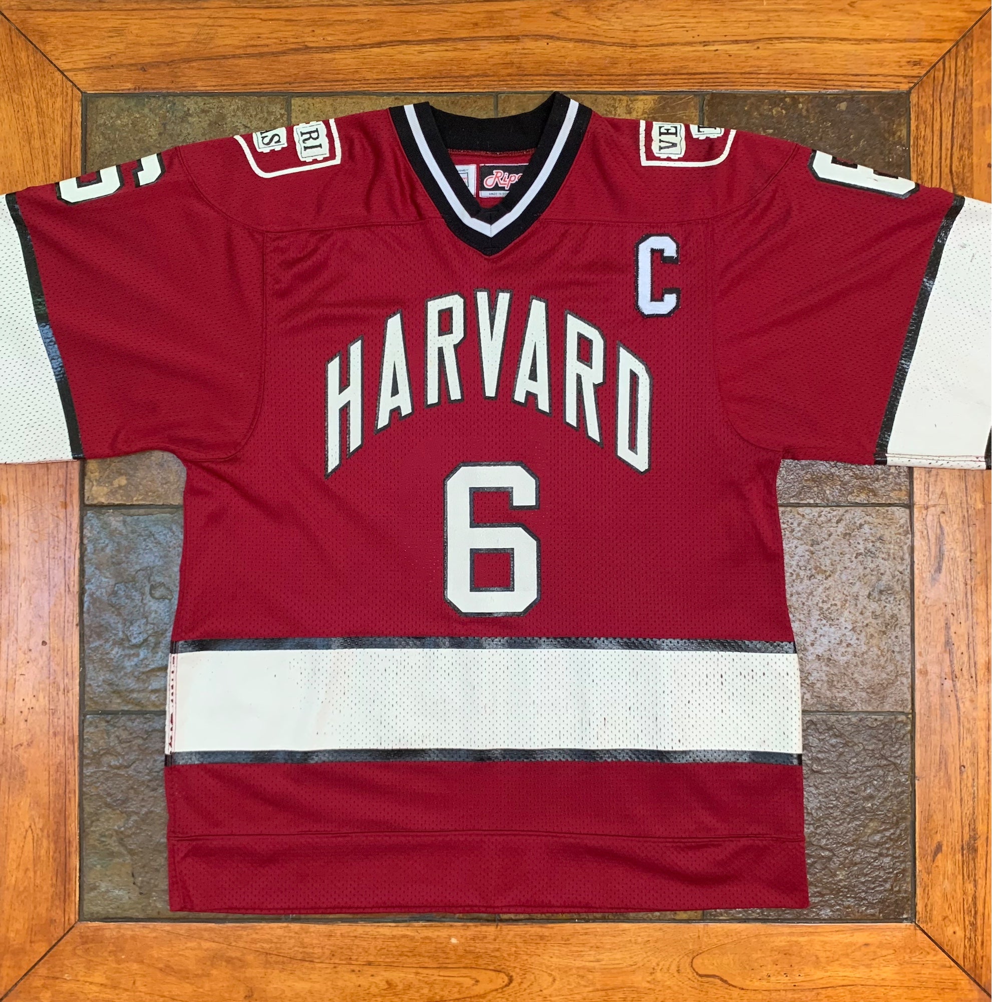 Men's Harvard Crimson Red Custom Hockey Jersey