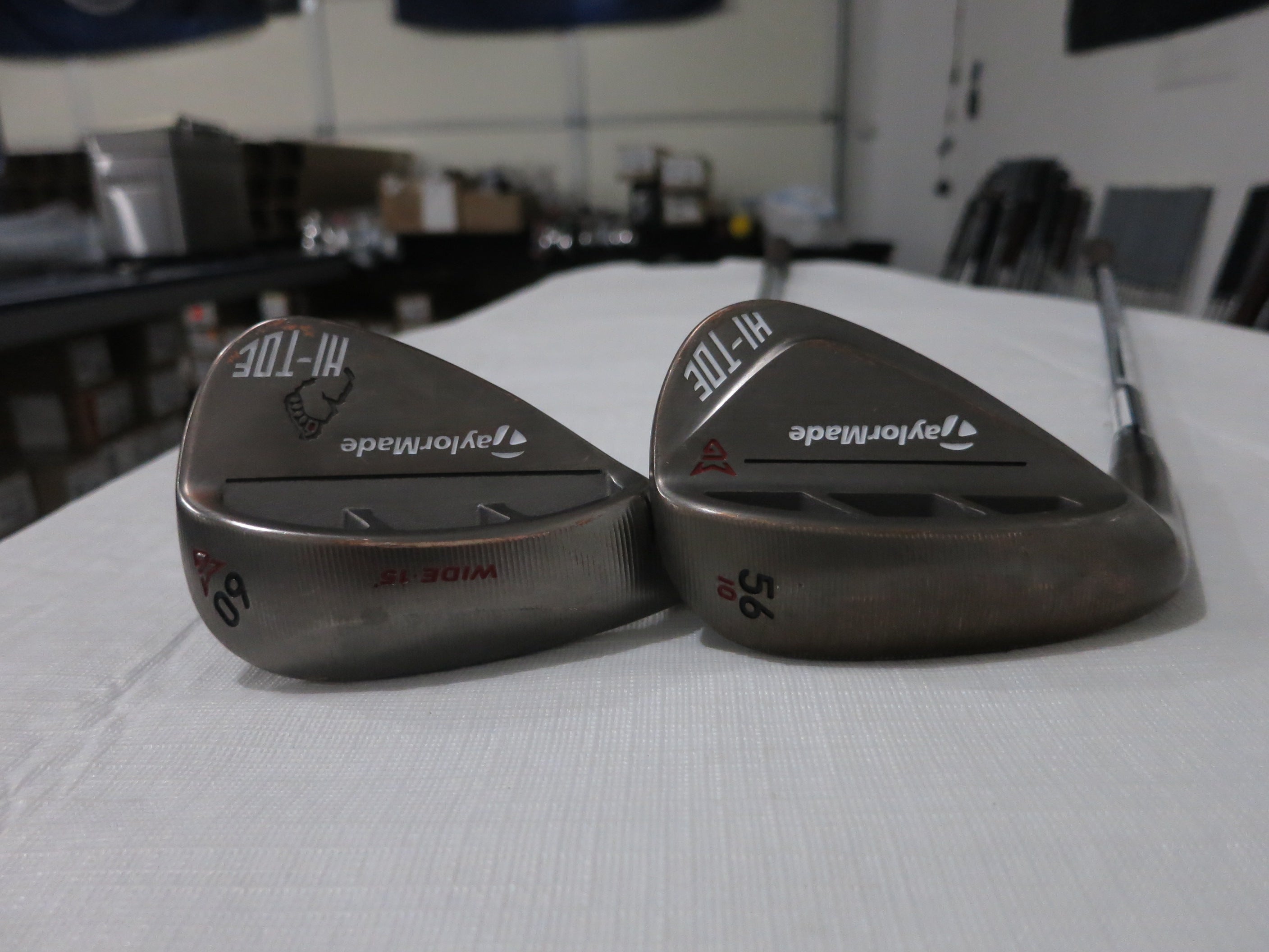 Zeppa Taylormade Milled Grind Hi-Toe Raw BF 2021 – 60°-15, Sinistra, Acciaio, 35″ - Foto 2