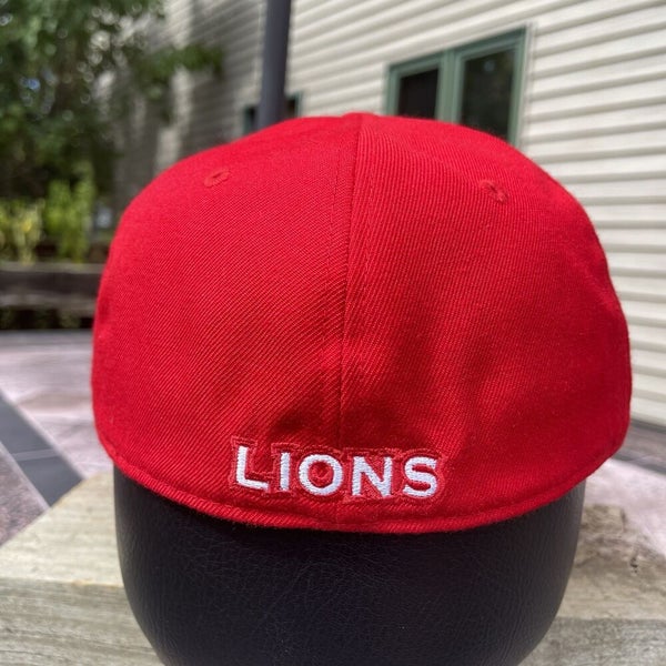 Vtg Vintage Detroit Lions Logo 7 Snapback Hat