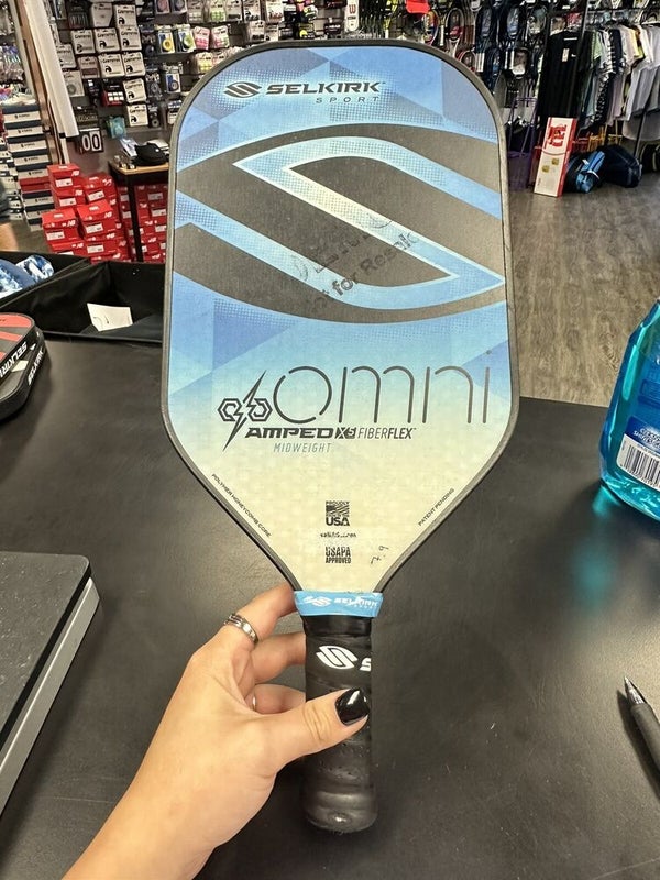 Selkirk Omni Amped Midweight 7.9oz Pickleball Paddle