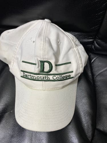 White Used One Size Fits All  Hat - Dartmouth College