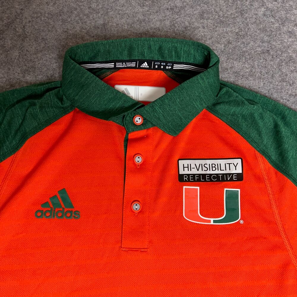 miami hurricanes polo adidas