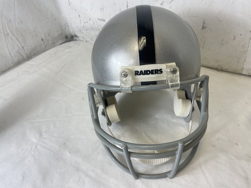 New Riddell Nfl Replica Raiders Football Helmet #16