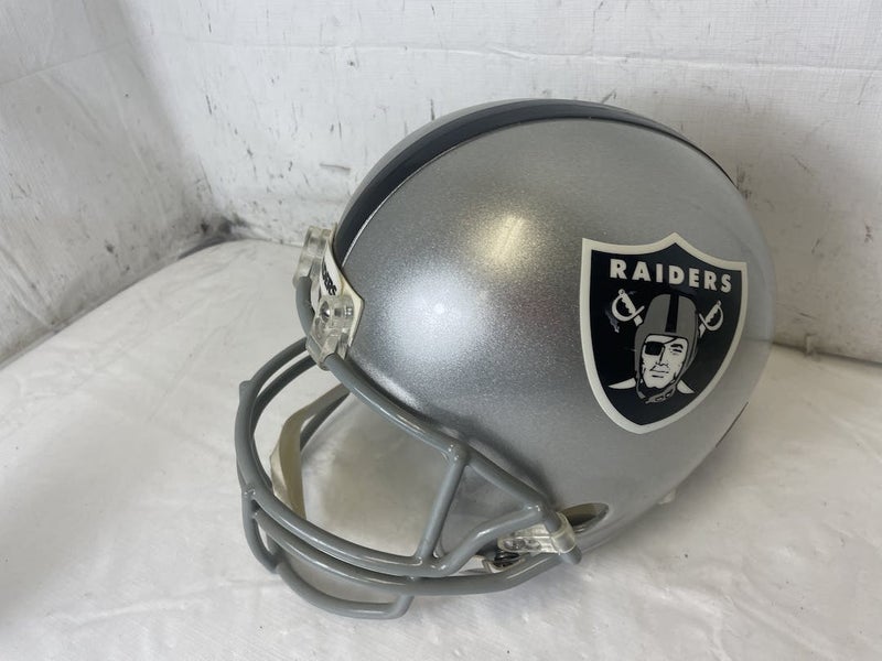 New Riddell Nfl Replica Raiders Football Helmet #16