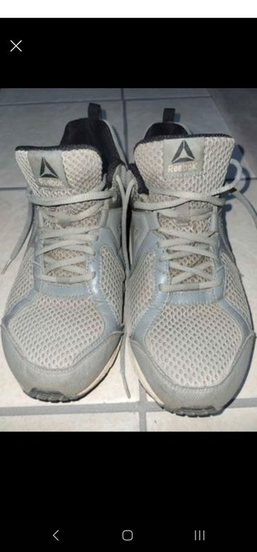 Gray Reebok Shoes men's Size 10