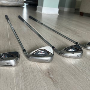 Used Men's TaylorMade 9 Iron Right Handed M4 Regular Flex Steel Shaft