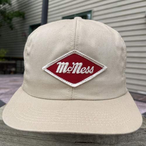 Vtg McNess Feeds Patch Trucker Hat K-Brand Made In The USA Cap Agriculture Farm