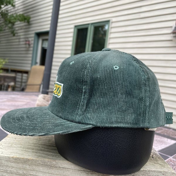 New Era, Accessories, Vintage Green Bay Packers Corduroy Snapback Hat Cap  New Era Pro Design 5 Panel