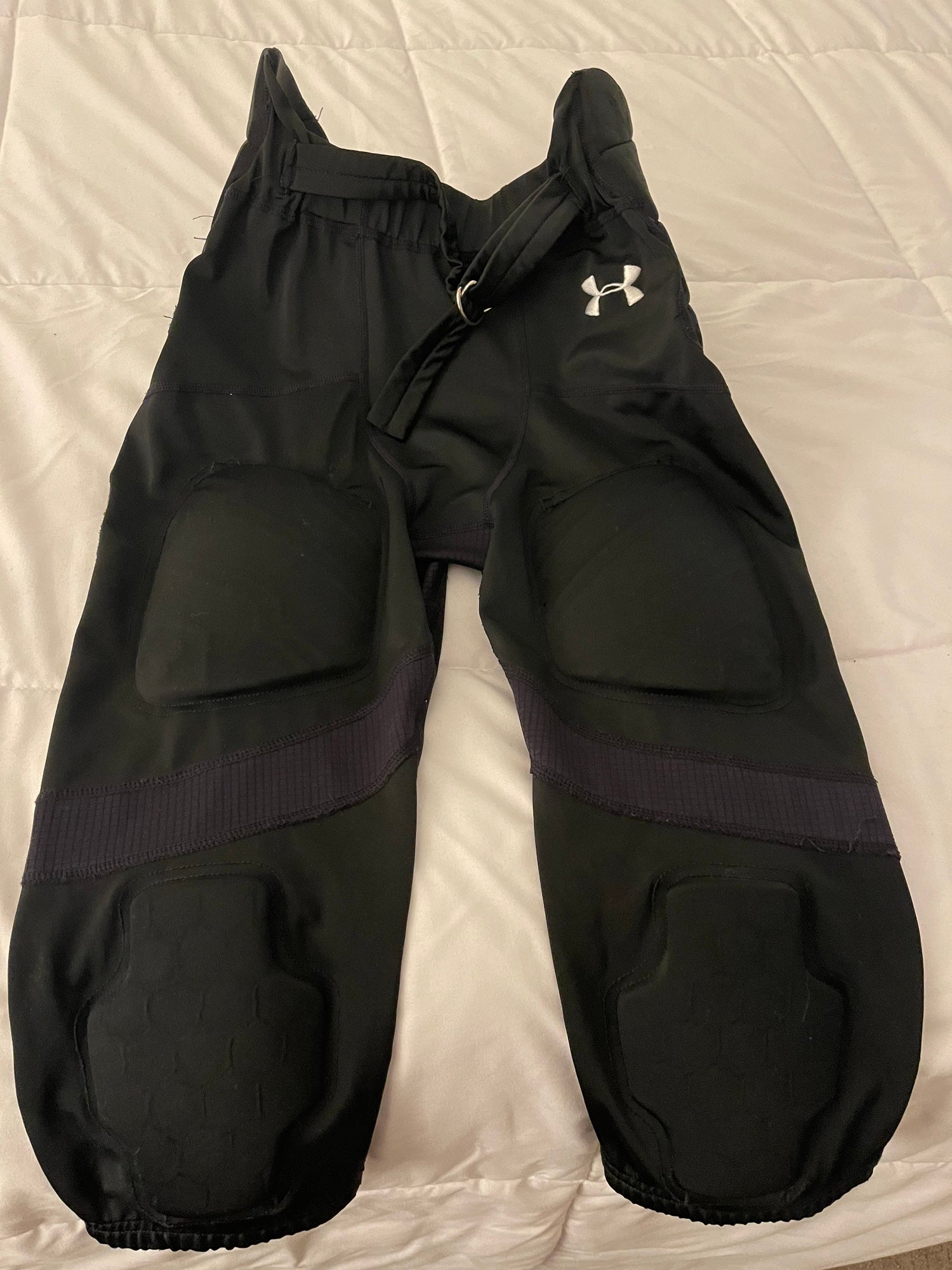  Under Armour Gameday Armour 2Pad 3/4 Tight Bball-BLK