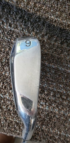 SET OF LYNX BLACK CAT DEEP CAVITY BACK GOLF IRONS 6-PW REG STEEL 1 INCH OVER