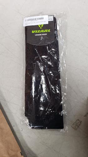 Vizari League Soccer Tube Socks for Sport, Black, Intermediate | VZSO30036A-INTM