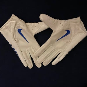 White Adult Large Nike Gloves