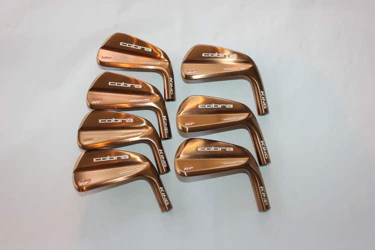 COBRA RICKIE FOWLER RF MB COPPER 4-PW IRON HEADS **HEADS ONLY**