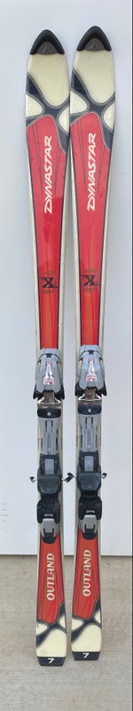 Used Unisex Dynastar 160 cm All Mountain Outland Skis With Bindings