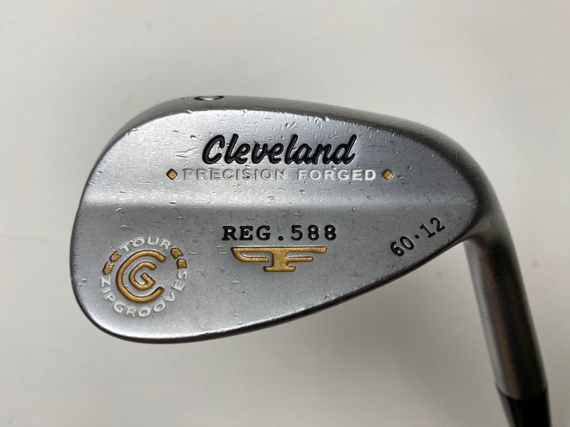 Cleveland 2012 588 Satin Lob Wedge LW 60* 12 TT Tour Concept Wedge Steel Mens RH