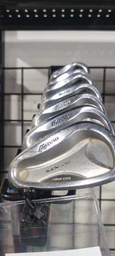 Used Mizuno Mx-25 4i-gw Aw Regular Flex Steel Shaft Iron Sets