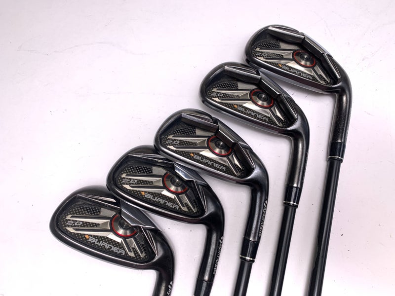 Taylormade Burner 2.0 Iron Set 5-9 SuperFast Regular Graphite RH Midsize Grips
