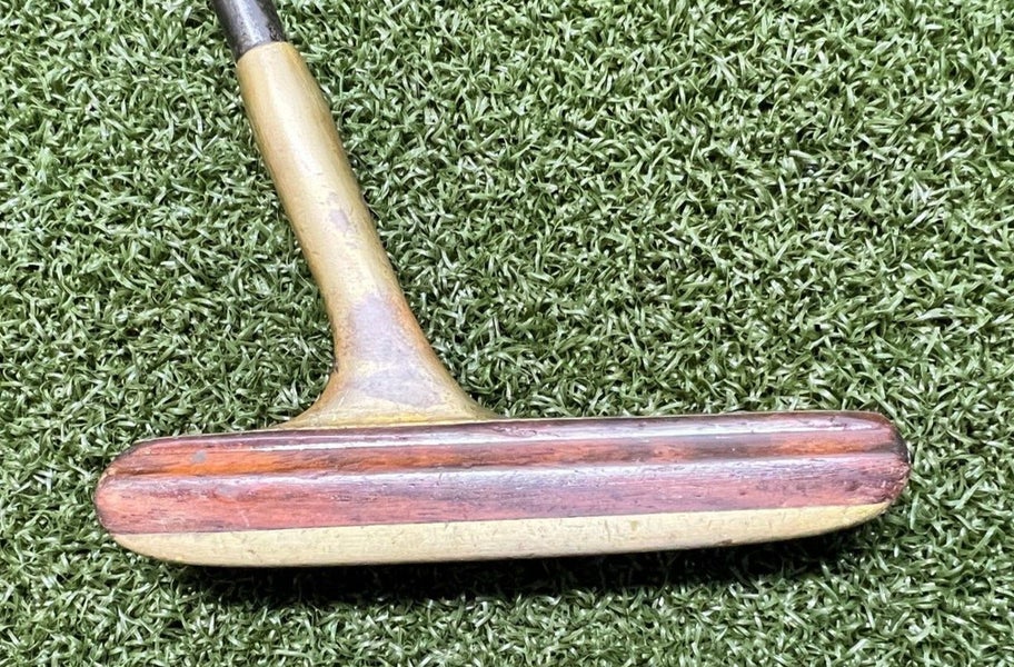 Putter Inlay THE PUTTER 02-452 / Brass w Wood Inlay / 35