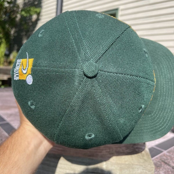 Vintage Green Bay Packers Sports Specialties Grid Snapback Hat Cap NFL Pro  Line