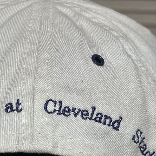 Vintage 1993 Cleveland Indians Final Game At Stadium Commemorative Strap￼  Hat