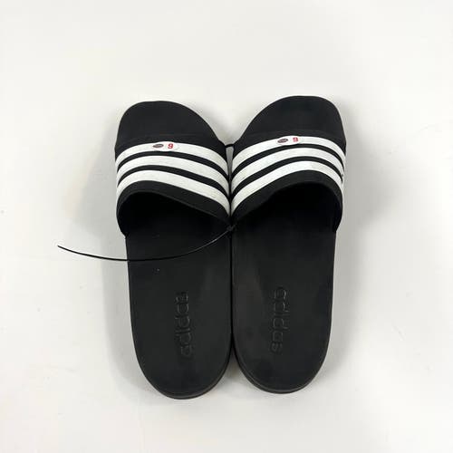 Used Black Adidas Shower Slides | Number 9 | Size 11