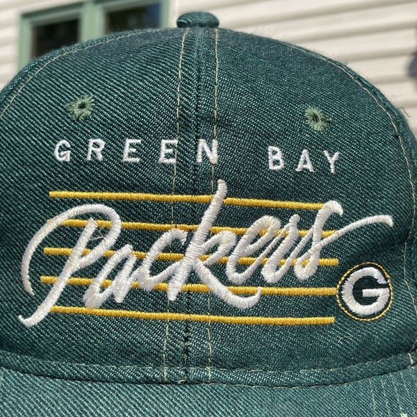 Vintage 80s Green Bay Packers Youngan Drew Pearson Wool Bar Script