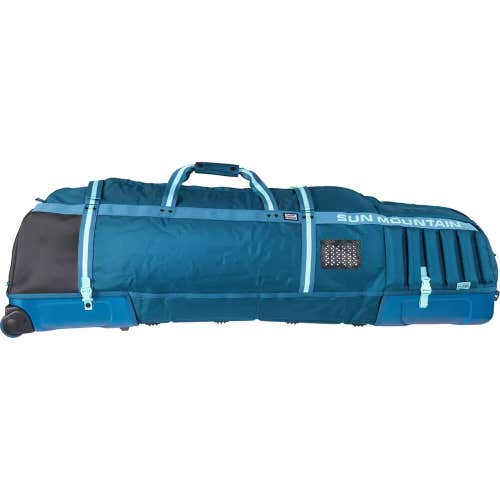 2023 Sun Mountain Kube Golf Travel Cover Bag - BLUE SPRUCE WATERFALL