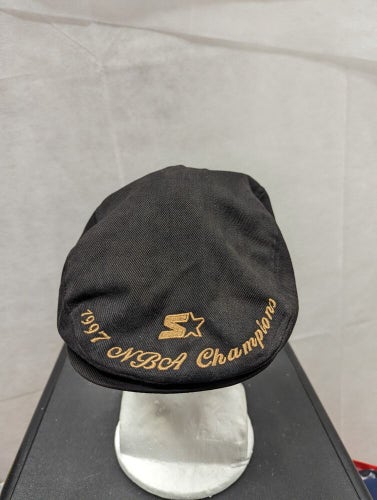 Rare Vintage Chicago Bulls 1997 NBA Champions Starter Flat Bill Hat L
