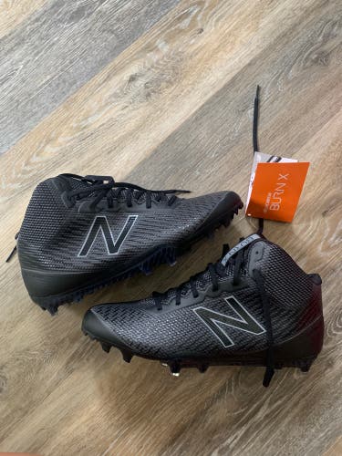 New Balance Burn X Lacrosse cleats 10.5 Wide