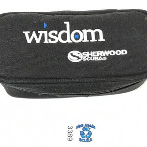 Sherwood Wisdom Padded Scuba Dive Console Computer Pocket Protector Case Diving