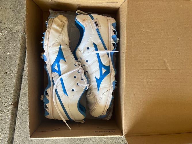Blue Used Size 12 (Women's 13) Mizuno Heist IQ