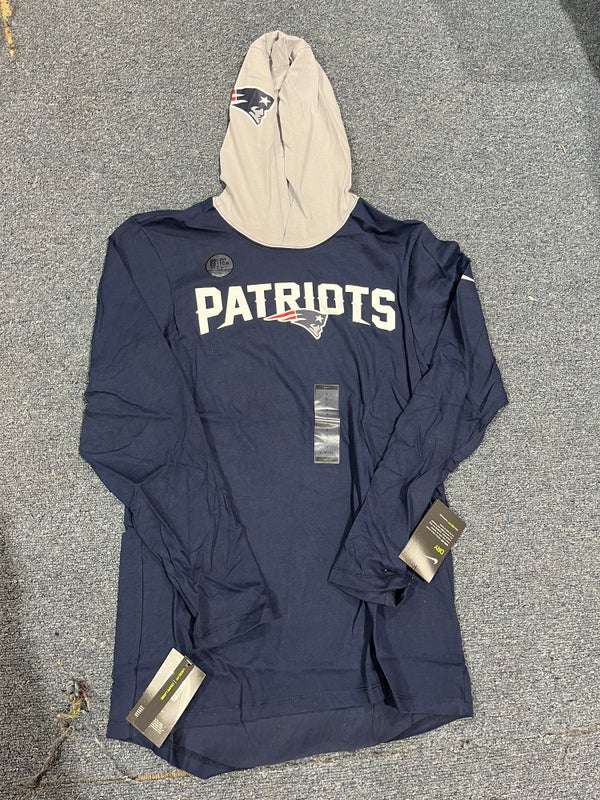 Reebok New England Patriots Play Dry Sweatshirt NFL Equipment