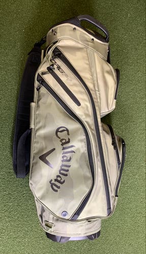 Callaway Org14 Cart Bag Green 14-Way Divide Single Strap Golf Bag