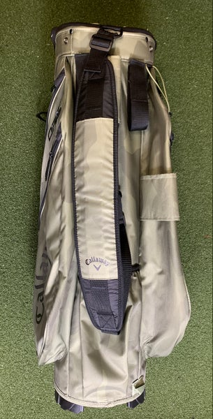 Ladies Golf Bag Greg Norman Cart Bag 14 Way Divider Black White