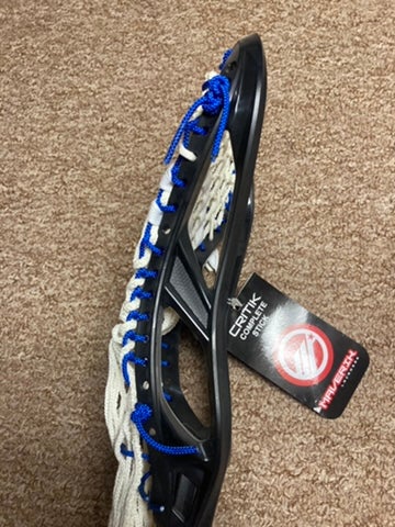 Maverik Critik Alloy Lacrosse Complete Stick - Black