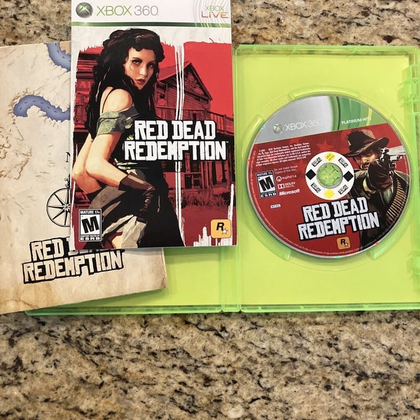 Red Dead Redemption 2 II Xbox One Complete w/Map, 2 discs