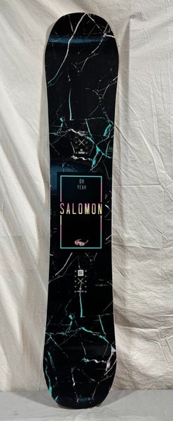 2019 Salomon Oh Yeah 151cm Rock Out Camber Women's Snowboard Deck TUNED
