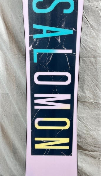 2019 Salomon Oh Yeah 151cm Rock Out Camber Women's Snowboard Deck