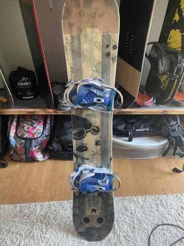 NEW Women's Rossignol With Bindings Medium Flex Diva Magteck Snowboard - Women's 2017 Snowboard