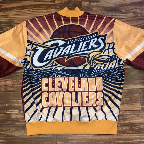 Cleveland Cavaliers Starter Baseball Jersey - Burgundy/Gold