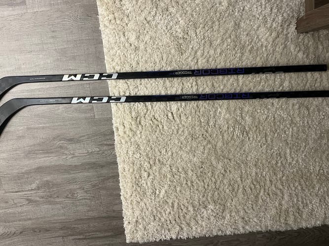 Senior Right Handed P92 Pro Stock RibCor Trigger 7 Pro Hockey Stick Used